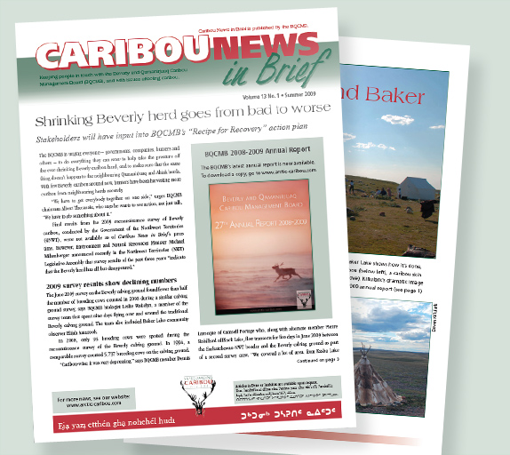 Caribou News in Brief newsletter